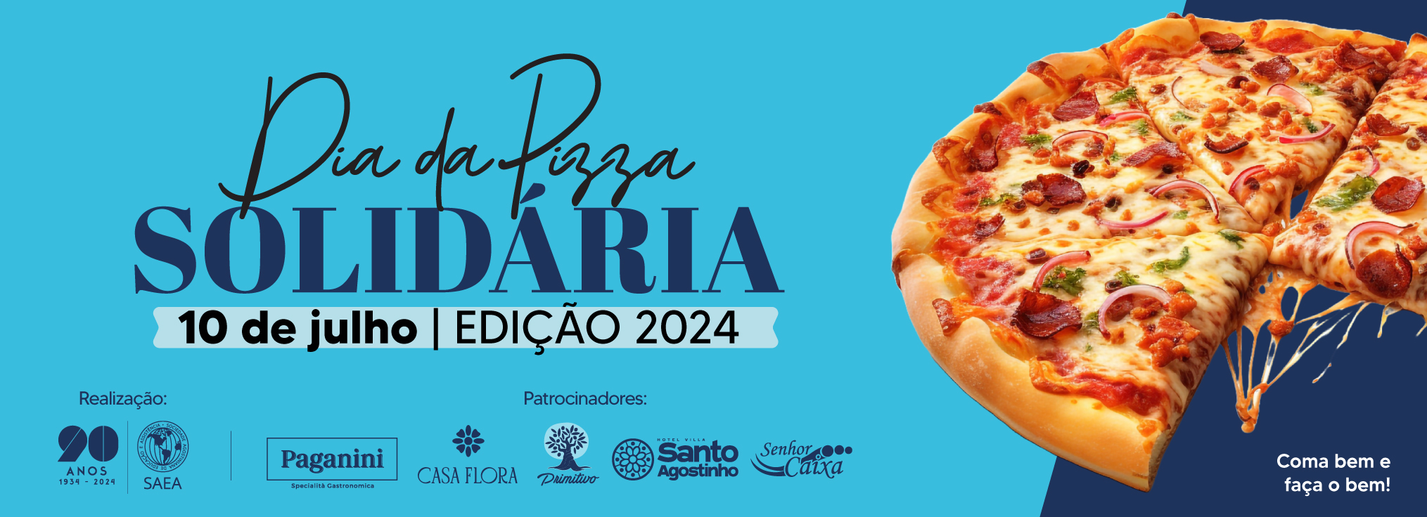 Dia da Pizza solidária 2024