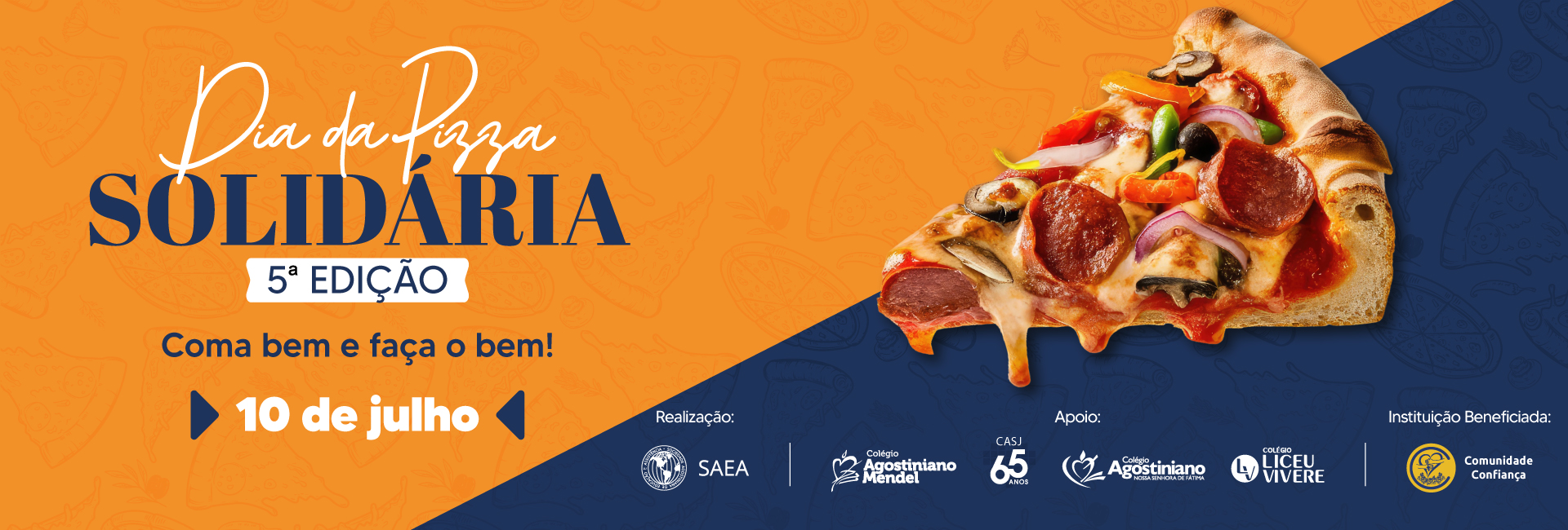 Dia da Pizza solidária 2025